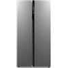 Midea, MERS530FGE02, frigorifero con congelatori, 548L, 324 KWH/annum, Illuminazione LED, Nofrost, Compressore Inverter, Inox, 35dB