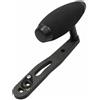 Generic Maniglia per Mulinello da Pesca Carbonio Crank Arm Impugnatura Reale EVA Fibra Sostituzione Diretta Struttura Rigida Meno Carico Migliora Sensazione Adatta per Angler Pesca Sportiva , Nero