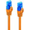Ewent EW-5U-050O EW-5U-050O - Cavo di Rete, Patch CAT 5e U/UTP, AWG 26/7, 2 Connettori RJ48, Arancione, 5 m, 1 Pezzo