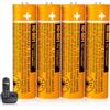 BENNTOP NI-MH - Batteria AAA 550 mAh, 1,2 V, per batterie AAA ricaricabili Panasonic, HHR-55AAABU per telefoni cordless Gigaset BT