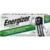 Energizer Max Energizer Battery Rechargeable Advanced NiMH Capacity 700 mAh LR03 1.2V AAA Ref 634355 [Pack 10]