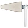 Nedis - 5G / 4G / 3G Antenna - Interno o Esterno - 698-5000 MHz - Guadagno: 11 dB - Interna - Aumenta Velocità Trasferimento Dati - Antenna Digitale - Durata Superiore - Include Cavo da 4 m - Bianco