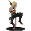 Banpresto Statua in PVC da 18 cm con grafica tipo poster e tabelloni da collezione "My Hero Academia Colosseum" di Katsuki Bakugo, Vol. 7, versione A