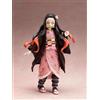 Aniplex Figura d'azione 1/12 di Nezuko Kamado di Demon Slayer: Kimetsu no Yaiba, 14 cm