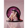Aniplex Statua di Demon Slayer: Kimetsu no Yaiba 1/8 dell'Arco del Quartiere dei Divertimenti Nezuko Kamado (Versione Avanzante in Forma Demoniaca) 12 cm