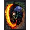 Good Smile Company Demon Slayer: Kimetsu no Yaiba Statua in PVC di Tanjiro Kamado: Danza Hinokami Kagura, 36 cm