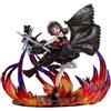 FuRyu Konosuba La benedizione di Dio su questo meraviglioso mondo! Statua in PVC 1/7 di Megumin nel vestito con la Rosa Nera, versione 1/7, 28 cm