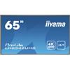 iiyama iiyama LH6542UHS-B3 visualizzatore di messaggi Pannello piatto per segnaletica digitale 163,8 cm [64.5] IPS 500 cd/mÂ² 4K Ultra HD Nero Processore integrato Android 8.0 18/7 (65 ProLite LH6542UHS-B3 Display - 65 Black Large Format Display 4K UHD …
