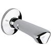 Grohe 13540000 Adria Bocca Vasca per Installazione a Parete, Cromo