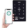 Xenocam WiFi Tuya RFID Access Control Keyboard IP68 Waterproof Dual Frequency 125KHz/13.56MHz Touch Password Access Control Phone Smart App Unlocking Door System