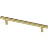 Franklin Brass P46642K-523-B3 Barra rotonda semplice 5-1/16 (128 mm) Oro satinato per cassetto armadio (confezione da 30)