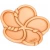 THUN - Formella Twist, media - ceramica - Collezione Giardino di primavera - 14.9 x 14.9 x 4.1 cm