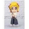 Bandai KnY Demon Slayer Senjuro Rengoku 3.5in Anime Figure PVC Statue Figuarts Mini ...