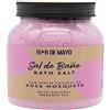 No_Brand Flor De Mayo Sal De Baño Rosa Mosqueta 0,65 kg
