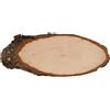 knutselmateriaal - Maak je eigen Naambordje Boomschors, 25 cm (1 TOYS) (CD)