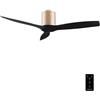 Cecotec Ventilatore da Soffitto con Telecomando da 132cm EnergySilence Aero 5400 Classic Gold&Black. Motore DC 40W, 3 Pale, 6 Velocità, Timer fino a 8h, Modo Winter/Summer, Benessere e Comfort in Casa