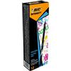 BIC Intensity Fineliners, Pennarelli Punta Fine Neri, Punta in Feltro (0,4 mm), 12 Unità, Cancelleria per Appunti, Scrittura Creativa e Disegno