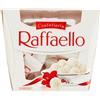 Ferrero Raffaello - 18 specialità con mandorla intera e ripieno cremoso, avvolto in un guscio croccante ricoperto da scaglie di cocco, idea regalo, confezione da 180g