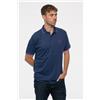 Black Sabbath Black Sabbath Unisex Polo Shirt: Wavy Logo (Navy Blu) S (Vinyl LP)