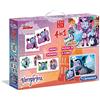 Clementoni - 18025 - Edukit 4 in 1 - Disney Vampirina (memo, Domino, Puzzle, cubi) - Made in Italy - Memory - Gioco di Memoria e logica Bambini 3 Anni