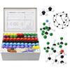 Surplex Set di 444 modelli molecolari di chimica organica chimica scientifica atomica modelli molecolari sinistra kit di insegnamento strutture inorganiche Atom Link Model per insegnanti studenti