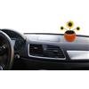 Veasbuu Happy Dancing Solar Flower - Girasole solare ornamento auto | Decorazione per cruscotto auto, portatile, ornamento per cruscotto, scrivania, camera da letto