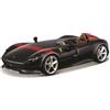 Burago 18-26027 Bburago Ferrari R&P - Ferrari Monza SP1 - colore Nero - Modellino in metallo - Scala 1:24