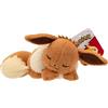 Pokémon Eevee Sleeping Plush - 5 pollici Premium Plush, multicolore