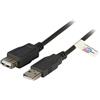 EFB K5220SW.5 EFB USB2.0 Verlängerungskabel A-A,St.-Bu.,5,0m,sw,Premium
