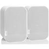 Artsound UNI40, set di 2 diffusori passivi, diffusori hi-fi a 2 vie, 20-100 watt,