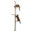 Eyepower graffiatoio a muro da 170 cm con 3 piattaforme per gatti - tiragraffi in sisal per montaggio a parete