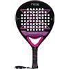 Nox X-one Silhoutte 2025 Racchetta da padel rosa 350-365 gr rosa 350-365 gr