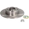 Ferodo 2x FERODO Disco freno Posteriore Ø240mm Altezza: 80,2mm Spessore: 8mm pieno DDF1571-1 Compatibilità con RENAULT Clio III Hatchback BR0/1, CR0/1 TWINGO II CN0 MEGANE II BM0/1, CM0/1