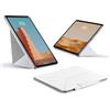 PITAKA Custodia per iPad Pro 13 pollici (2024), compatibile con iPad Pro m4, custodia magnetica verticale/orizzontale con portamatite, 4 angoli in piedi - bianco