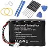 Fuworance Batteria per Logitech Squeezebox Radio, XR0001, 2400mAh 12V 533-000050
