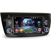 Erisin 8-Core Android 16 4GB+64GB Autoradio Bluetooth per Fiat Doblo 263 OPEL Combo Tour D 6.1 IPS Schermo tattile Supporto GPS Navigatore Senza fili CarPlay Android Auto WiFi 4G DAB+ DSP Canbus OBD2