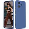 ISOI - Cover per Honor 90 Lite 5G, Custodia Morbida in Silicone Liquido, Protezione Completa Antiurto Ultra Sottile per il Corpo - Blu