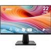 msi PRO MP225A E12VL Monitor PC 22 FHD, 1920x1080 VA, 144 Hz, 1 ms, Adaptive-Sync, Eye Care, HDMI 1.4b, Inclinabile, VESA Mount, Nero