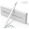 Generico LUMEA Penna per iPad 2018-2026 con Attrazione Magnetica,Sensibile all'Inclinazione,Rifiuto del Palmo,Stylus Pencil per ipad 7-11 A16,Pro M4/11/12.9/13,Air 3-5/M2/M3/M4,Mini 5/6-Bianco