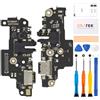 SRJTEK Per Xiaomi Redmi Note 8 Pro Dock Connector Sostituzione Per Redmi Note 8 Pro Porta di Ricarica Nota 8 Pro Porta Cuffia 2015105 con Microfono/Audio Jack/Antenna Kit di Riparazione Sostituzione