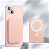 Rocky Green Power Bank magnetico wireless da 3000/5000/10000 mAh per telefono serie 8-15, 7 colori, ricarica magnetica universale, ricarica rapida cablata e wireless, sottile e portatile (rosa, 10000 mAh +