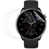 kwmobile 3x Proteggischermo Compatibile con Huami Amazfit GTR Mini - Pellicola Protettiva Adesiva - Proteggi Schermo per Smart Watch Fitness Tracker