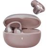 Caijin Cuffie Open-Ear, Cuffie Sportive Bluetooth a Clip, Auricolari Wireless a Clip, Bluetooth 6.0, Autonomia 40h, Ricarica Rapida USB-C, IPX4, Vestibilità Sicura Adatto per Sport Fitness Lavoro,Rosa