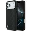 CG MOBILE Mercedes - Custodia in pelle con foglie di alloro compatibile con MagSafe per iPhone 17 Pro Max (nero)