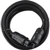 Risveglio Cavo di prolunga BC01 femmina a CA per inverter, cavo di alimentazione solare in gomma H07RN F 3x1,5 mm2, 2 m (5 metri)