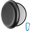 GEEKRIA Custodia per altoparlante Geekria compatibile con Bang & Olufsen Beosound A1 3ª gen, 2ª gen, Beoplay A1, custodia da viaggio protettiva con clip moschettone (Nero)