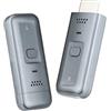 Wigearss Trasmettitore e Ricevitore HDMI Wireless, HDMI Wireless Transmitter, Extender Senza Fili per Trasmettere Audio e Video HD a Monitor/Laptop/PC/TV Box/Proiettore, Doppia Banda 2.4G/5G