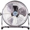 Ventilatore da pavimento industriale Muvip - 100W - 3 velocità - Colore argento
