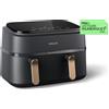 PHILIPS Friggitrice ad Aria Dual Basket 9L con Doppio Cestello Philips PED