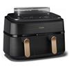 PHILIPS Friggitrice ad Aria DualBasket 9L Philips PED con Funzione Vapore